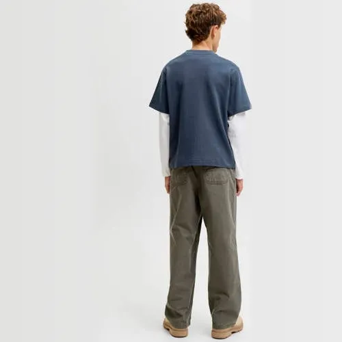 Jack & Jones Junior longsleeve donkerblauw donkerblauw/wit, foto 4