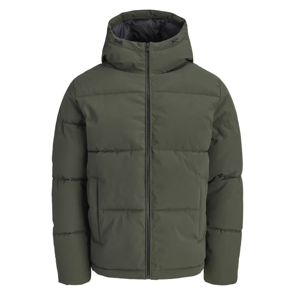 Jack & Jones Galaxy puffer winterjas donkergroen rosin, foto 2