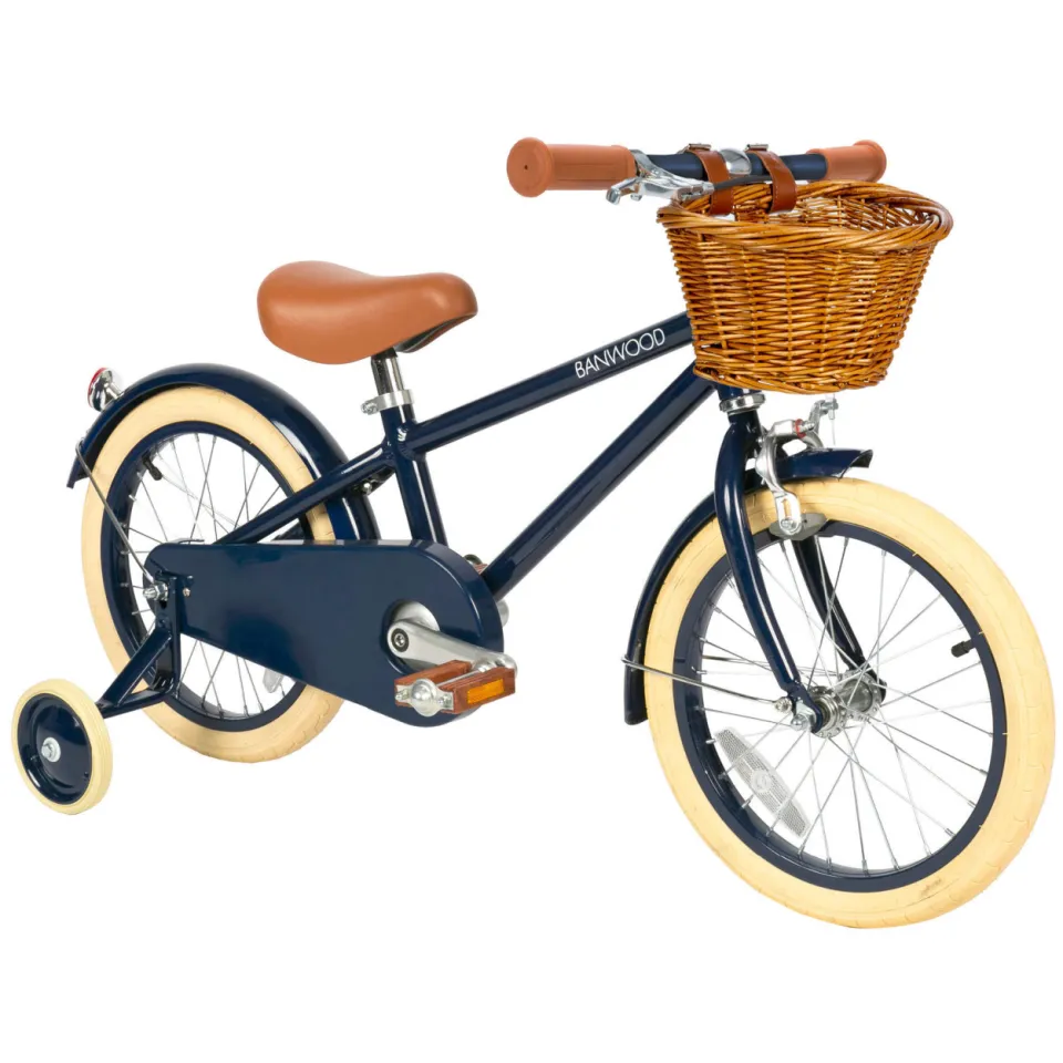 Banwood kinderfiets 16 inch marineblauw, foto 4