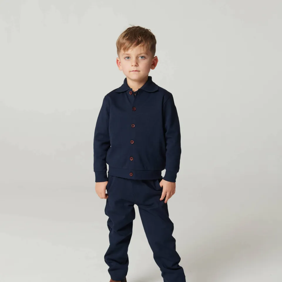 Copenhagen Colors regular fit chino donkerblauw, foto 5