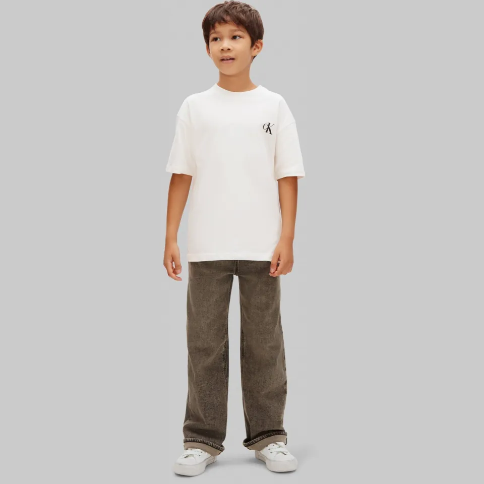 Calvin Klein T-shirt beige (2-pack), foto 4