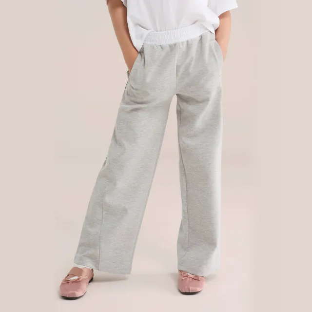 WE Fashion joggingbroek grijs melange, foto 4