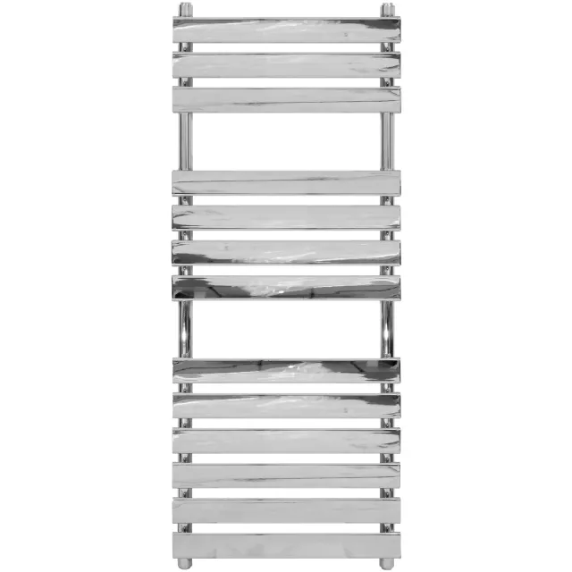 Boss & Wessing Designradiator BWS Flora 130x50cm 430W Chroom (Links/Rechts-Aansluiting)