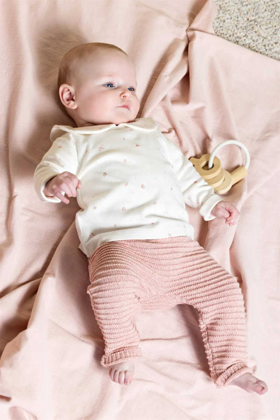 Petite Maison Seol regular fit broek roze, foto 5