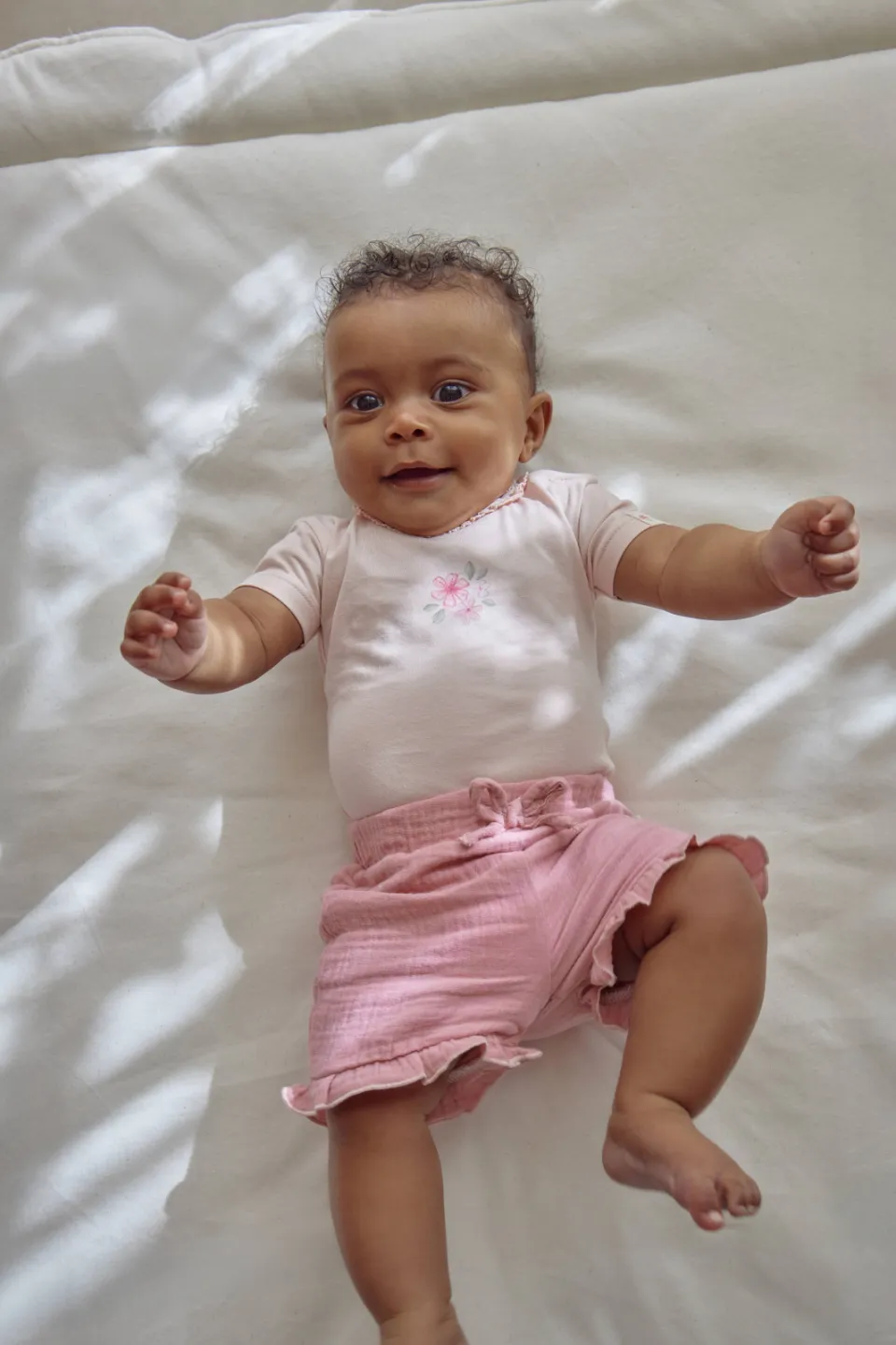 Little Dutch casual short roze, foto 4