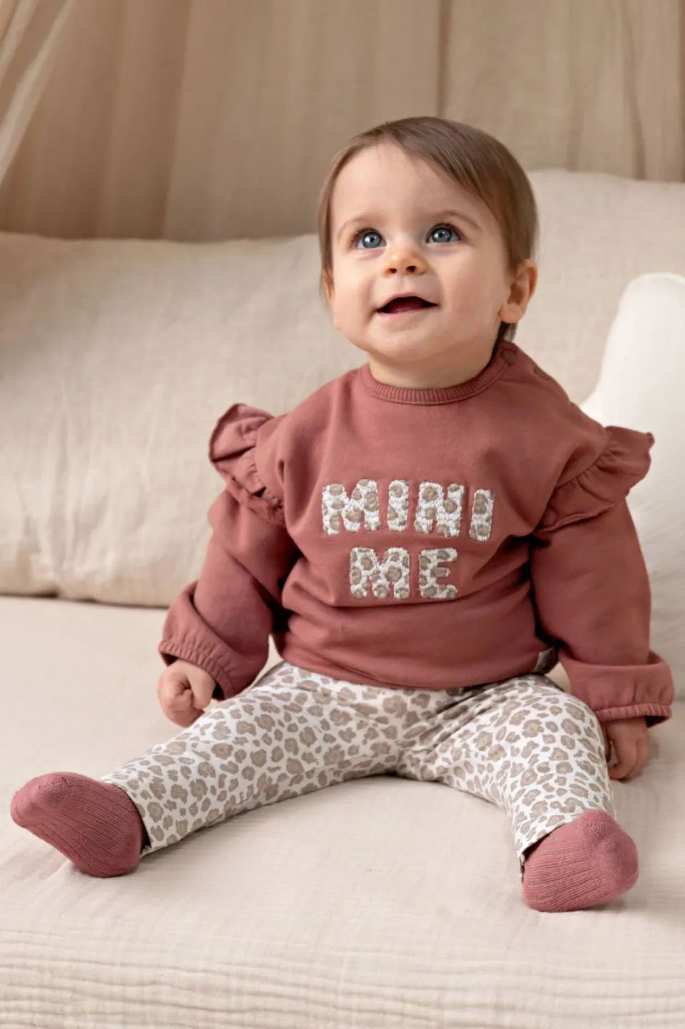 Feetje sweater Dress to Impress mauve, foto 7