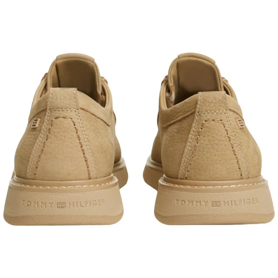 Tommy Hilfiger suède veterschoenen - beige, foto 4