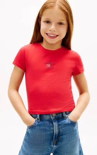 Tommy Hilfiger T-shirt rood, foto 3