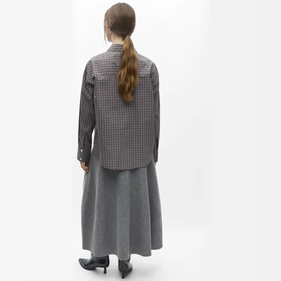 Object Objzila blouse bruin, foto 4