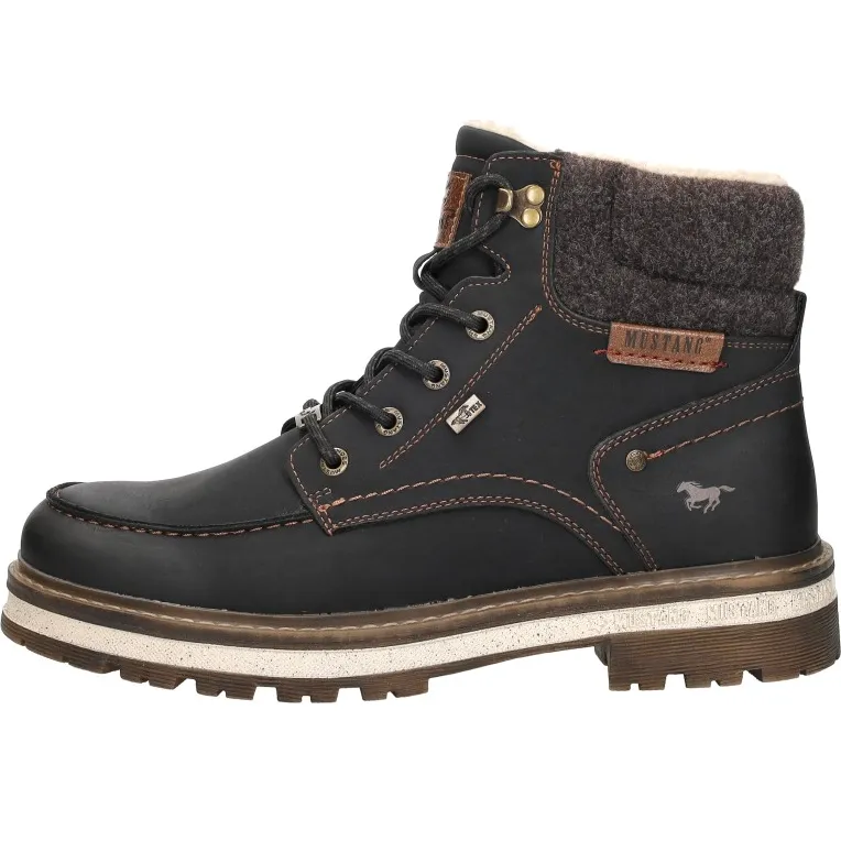 Mustang veterboot zwart, foto 2