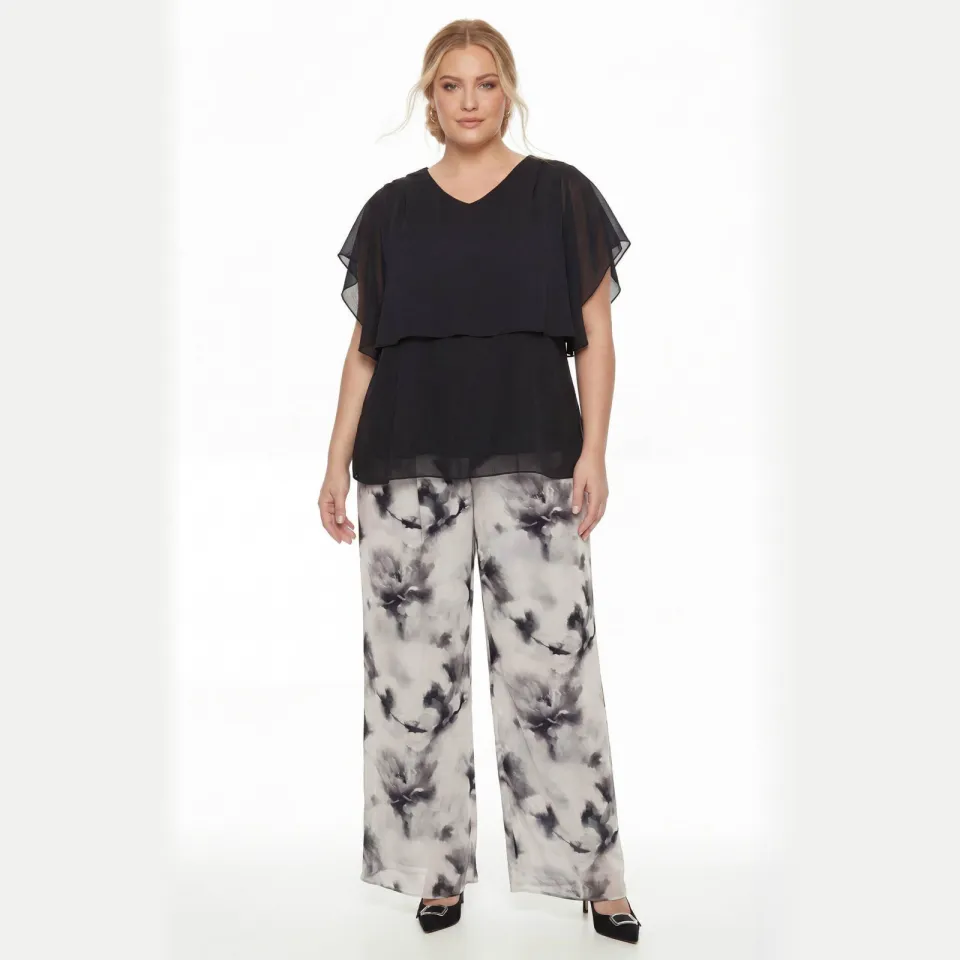 Yoek ETHEREAL broek met print grijs, foto 4
