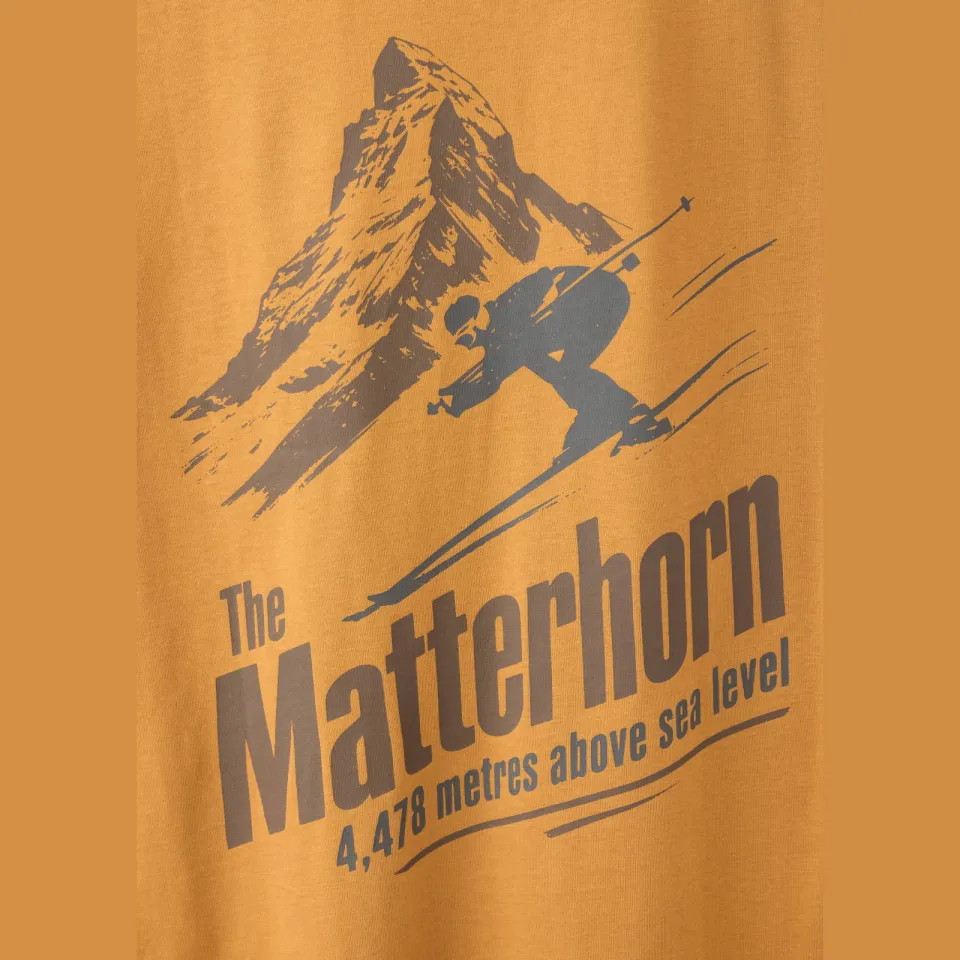 Mango T-shirt okergeel, foto 6