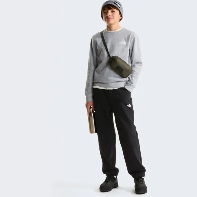 The North Face sweater met backprint - grijs Grijs melange
