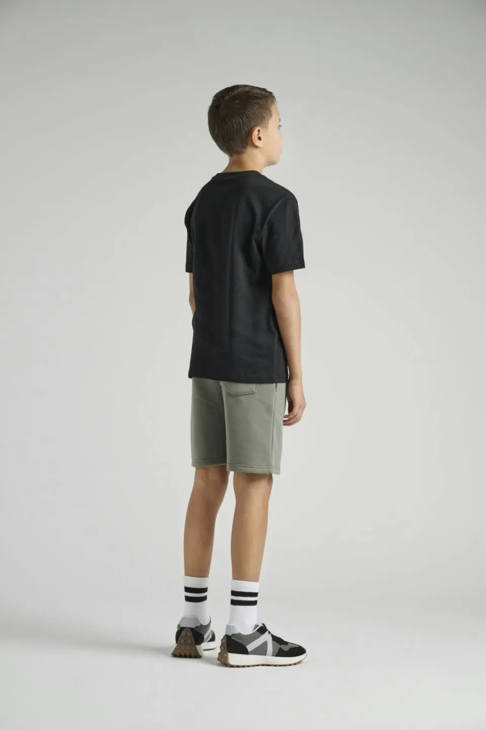 Only & Sons regular sweatshort grijs, foto 4