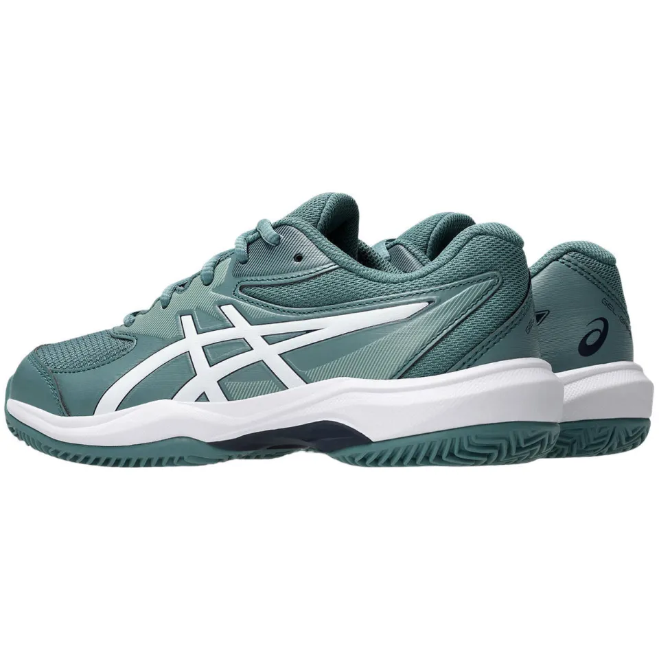 Asics Gel-Game Clay/OC mesh tennisschoenen - petrol/wit, foto 3