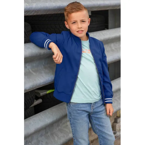 TYGO & vito jersey t-shirt lichtblauw met print, foto 4