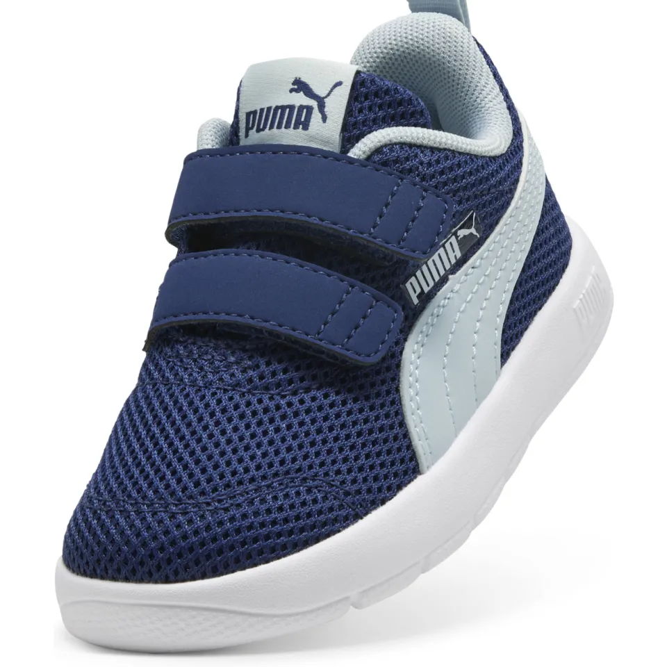 Puma Courtflex V3 Mesh donkerblauw donkerblauw/lichtblauw, foto 5