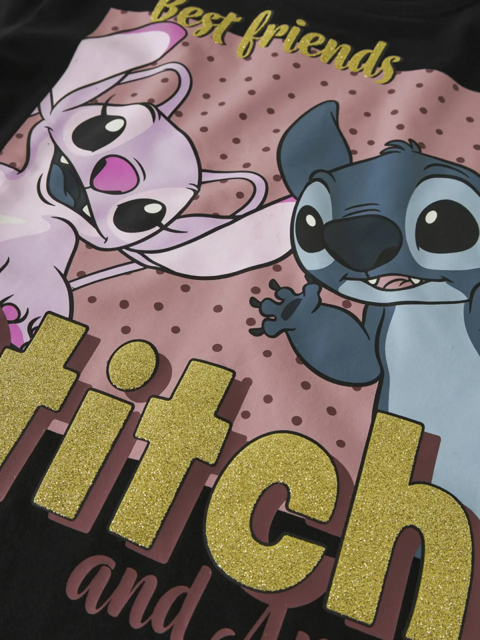 NAME IT Lilo & Stitch T-shirt zwart, foto 4
