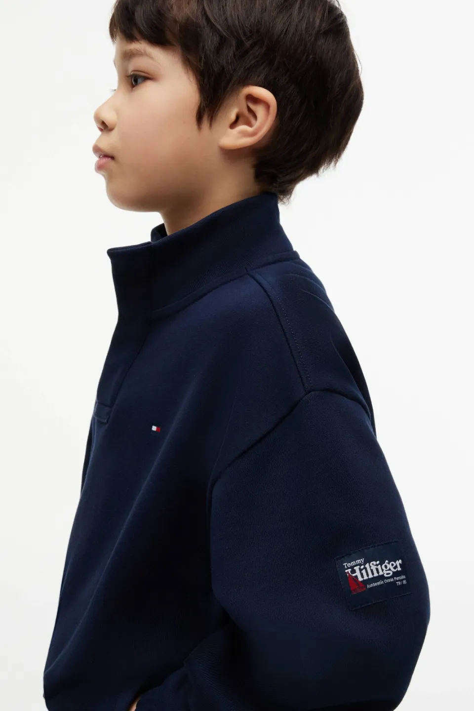 Tommy Hilfiger sweater - donkerblauw, foto 4