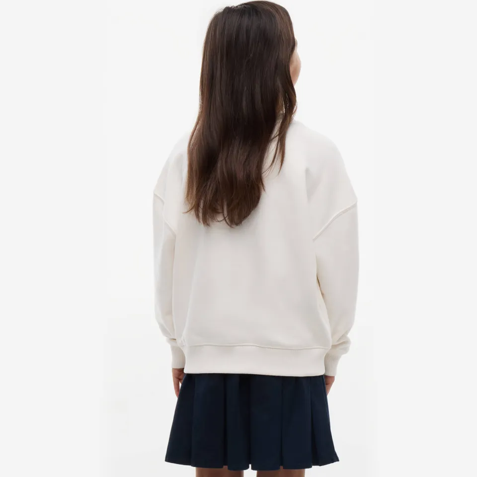 Tommy Hilfiger sweater met print en strass-steentjes - wit, foto 3
