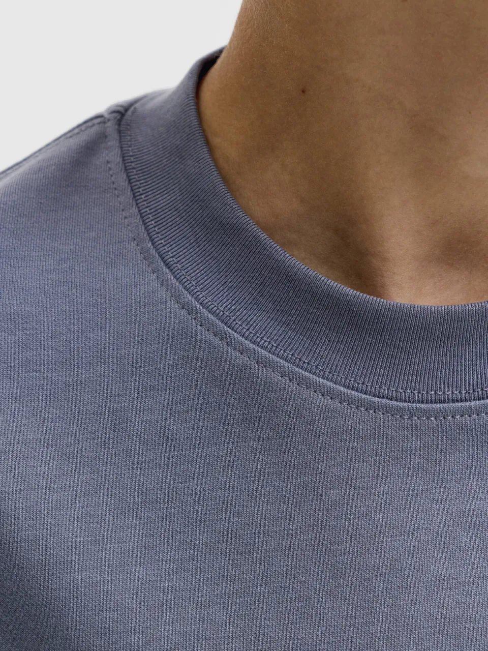 Jack & Jones Junior oversized T-shirt grijsblauw, foto 6