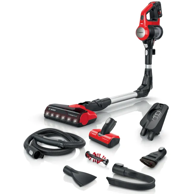 Bosch BCS711PET Unlimited 7 steelstofzuiger rood