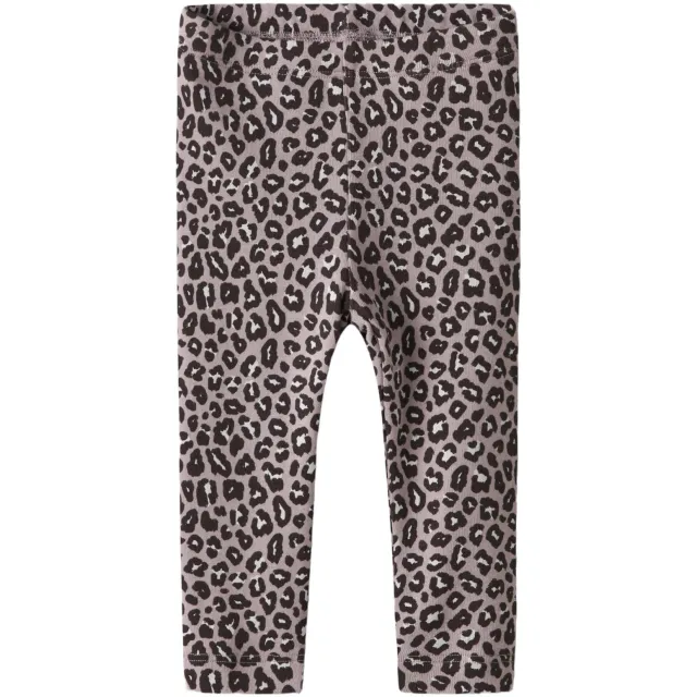 NAME IT BABY legging met panterprint lila, foto 2