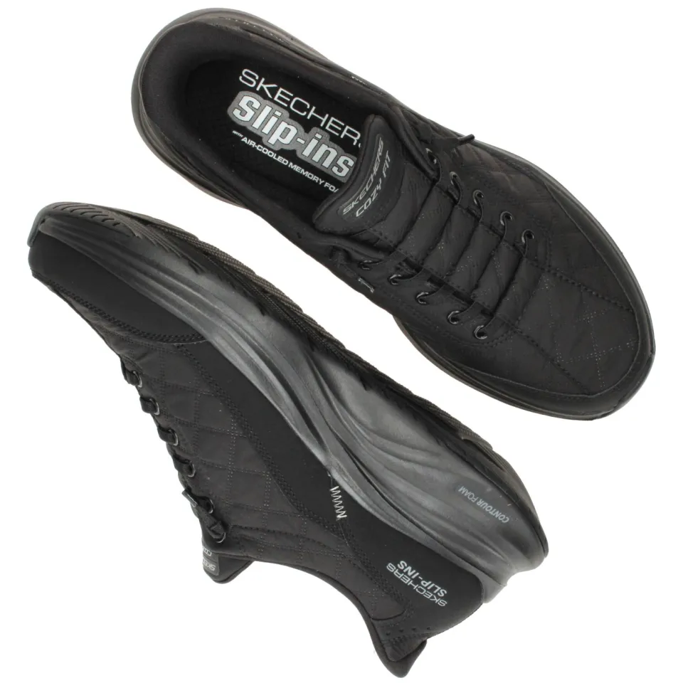 Skechers Slip-Ins Contour Foam sneaker zwart, foto 5
