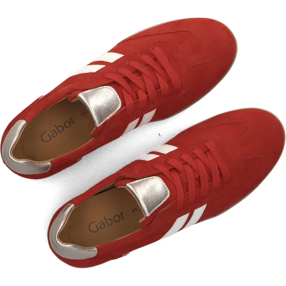 Gabor Sneakers 300 Rood, foto 4