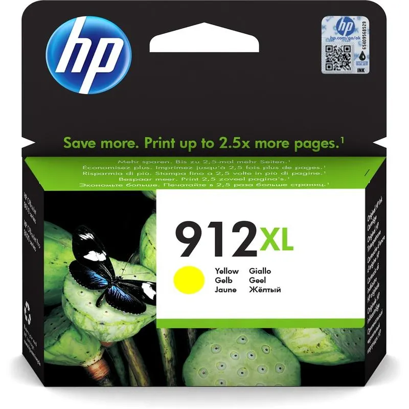 HP 912XL inktcartridge geel, foto 2
