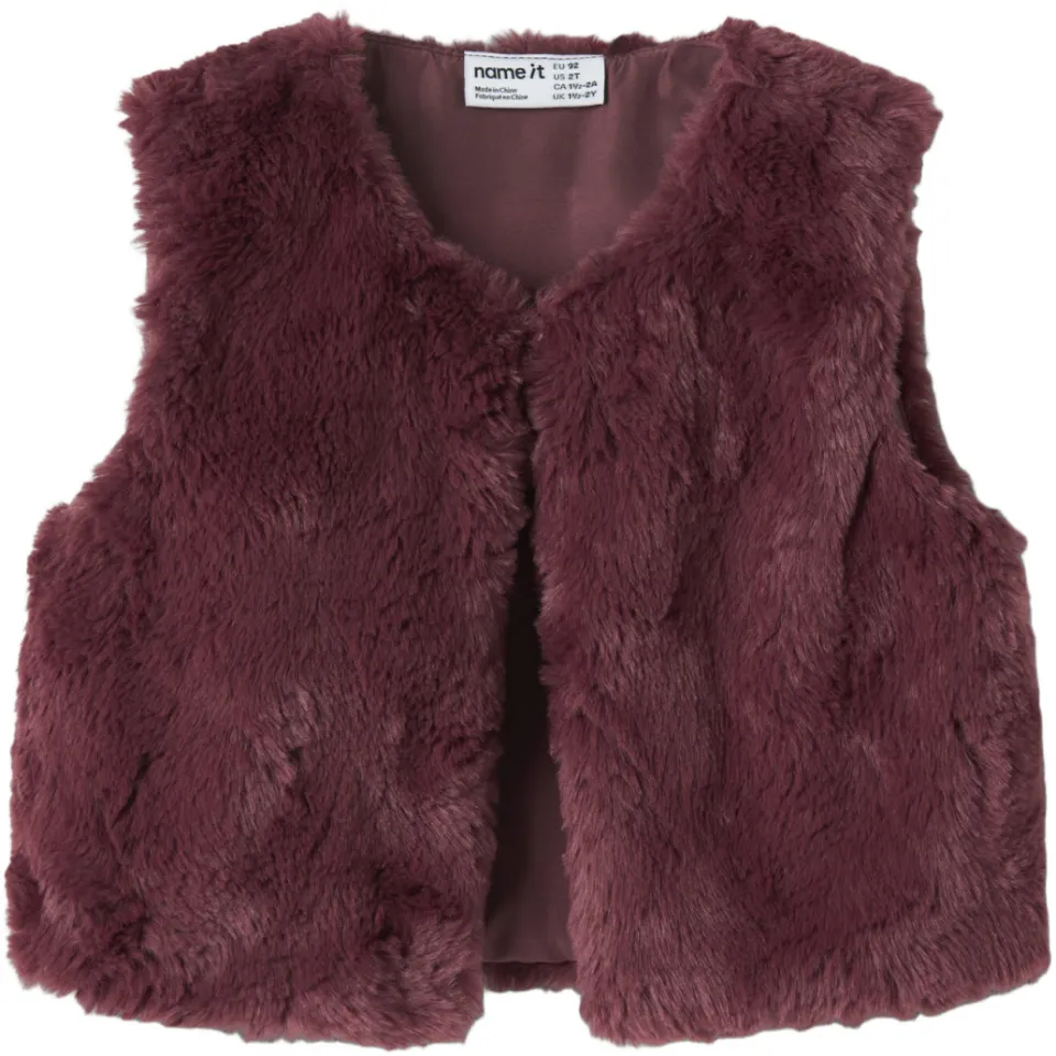 NAME IT MINI gilet - paars, foto 2