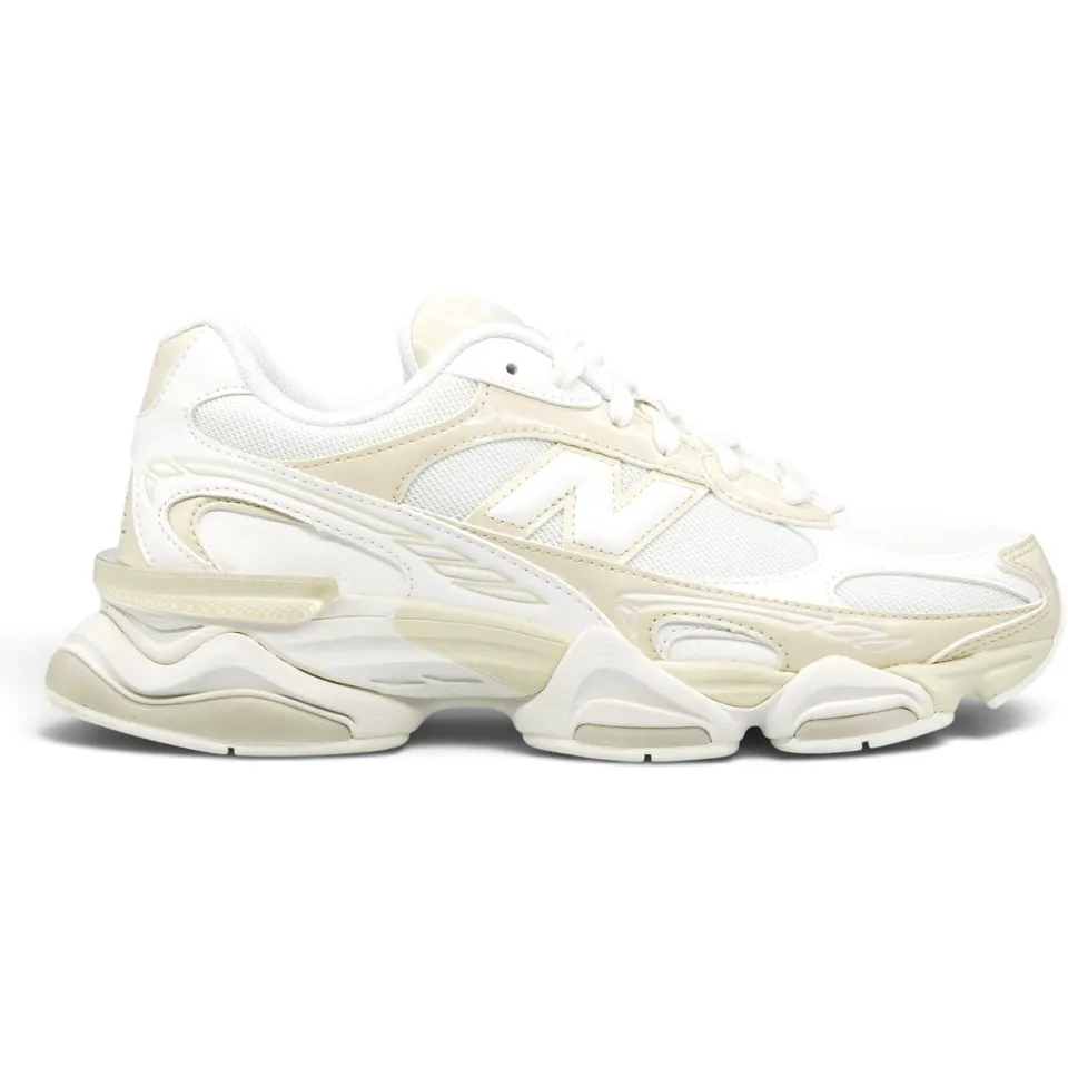 New Balance 9060R Sneakers Dames - Wit - Leer, foto 2