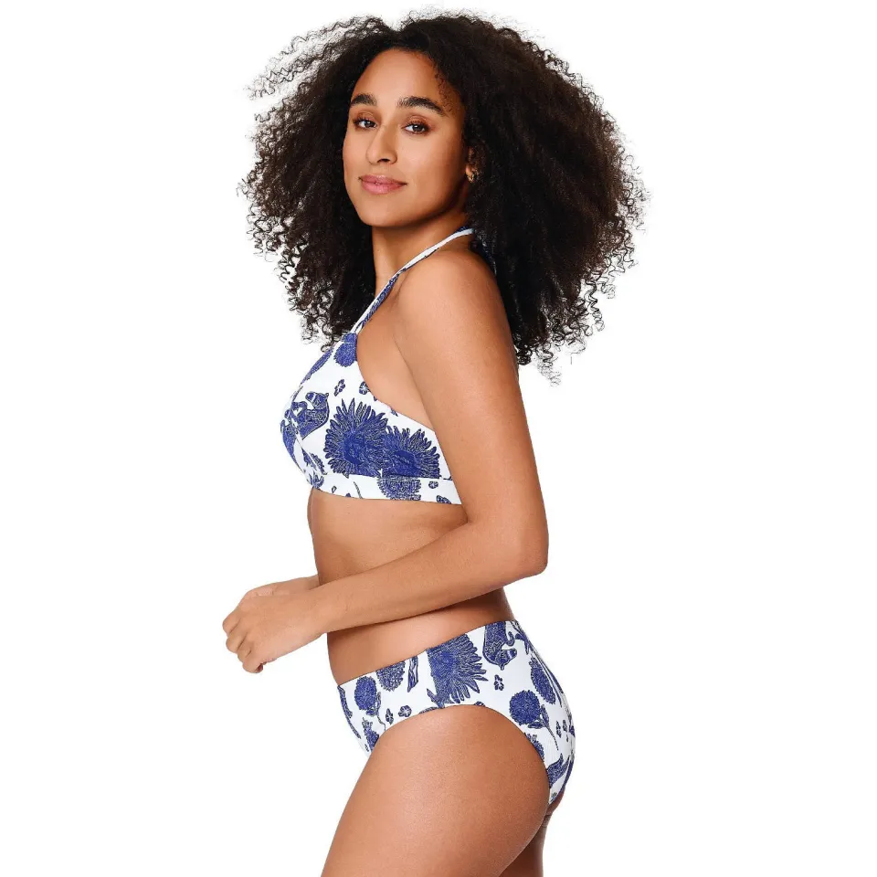 LingaDore bikinibroekje wit/blauw, foto 4