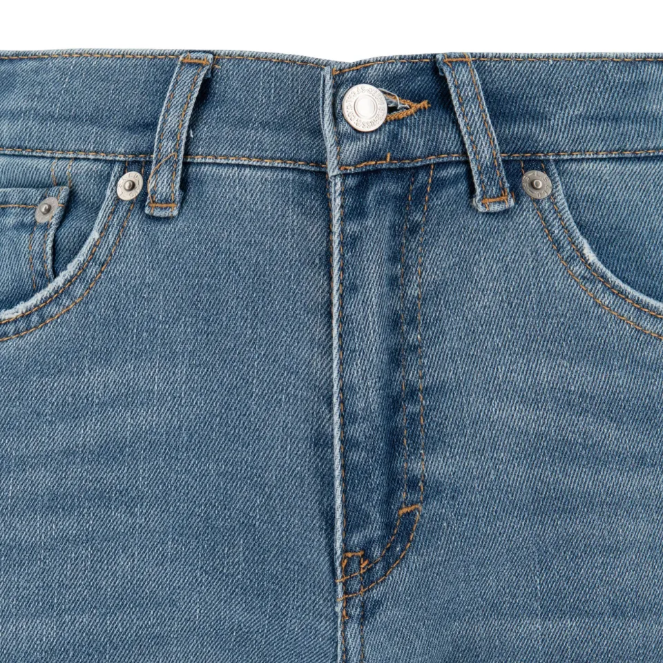 Levi's wide leg jeans blauw, foto 4
