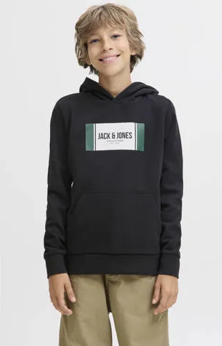 Jack & Jones JUNIOR hoodie zwart, foto 3