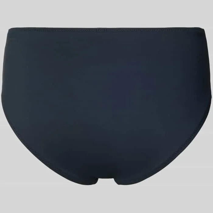 Marc O'Polo Bikinibroekje met labeldetail donkerblauw, foto 2