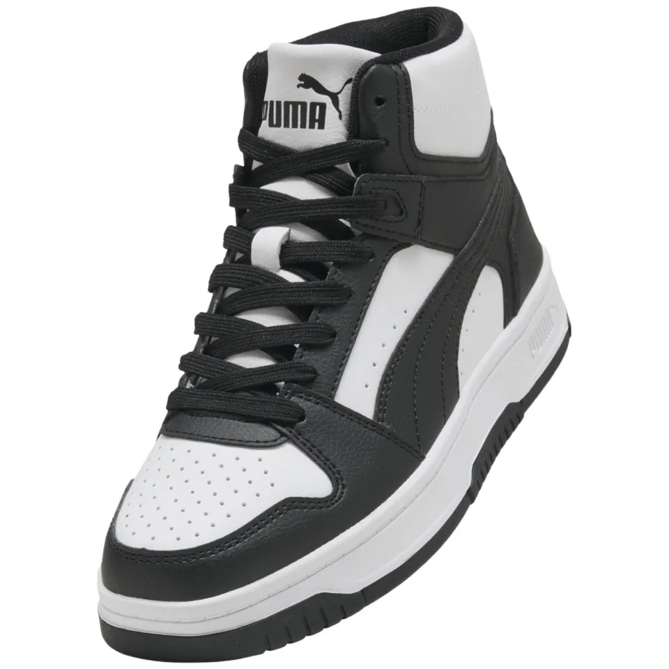 Puma Rebound Slam Mid hoge sneakers zwart/wit, foto 5
