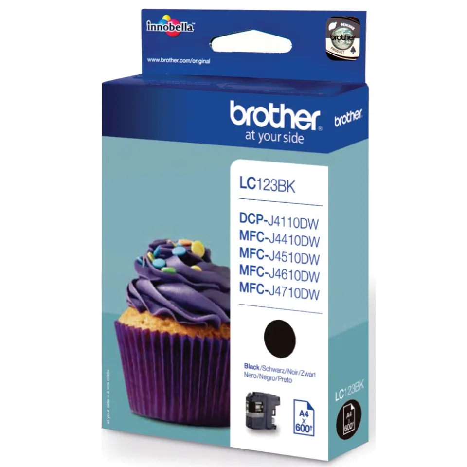 Brother LC-123C inktcartridge cyaan, foto 3