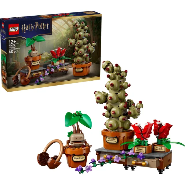 Lego Harry Potter Zweinstein™ Kruidenkunde planten 76474, foto 2