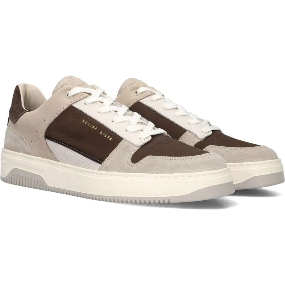 Nubikk Heren Sneakers Basket Courtside - Bruin, foto 2