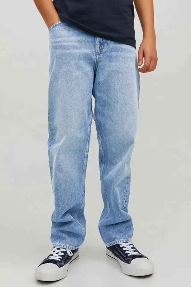 Jack & Jones JUNIOR relaxed fit jeans - light blue denim Light Blue Denim 2