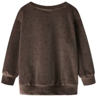 GUPPY BABY longsleeve met stippen bruin, foto 2