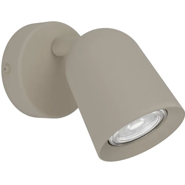 EGLO Camaldoli Spot - GU10 - 8.5 cm - Zandkleur/Beige Zand;