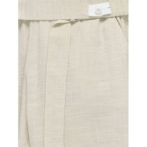 Only casual broek ecru, foto 6