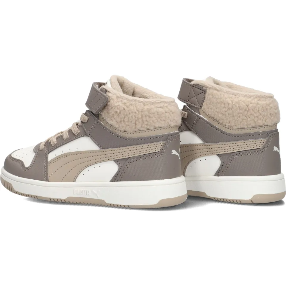 Puma Rebound Slam Mid Cozy sneakers beige, foto 8