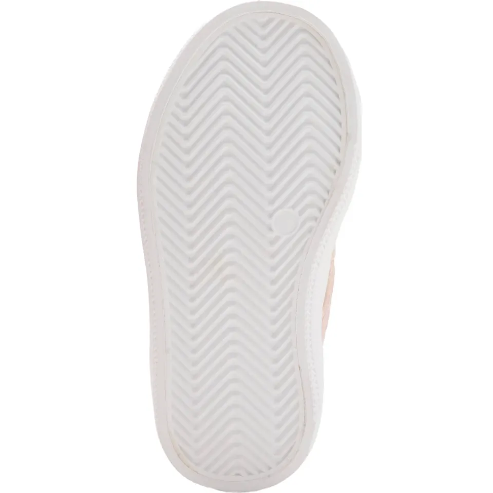 Mango Kids leren sneakers - wit/lichtroze, foto 2