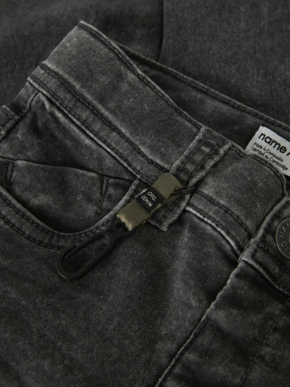 NAME IT MINI NMMTHEO slim fit jeans grey denim, foto 7