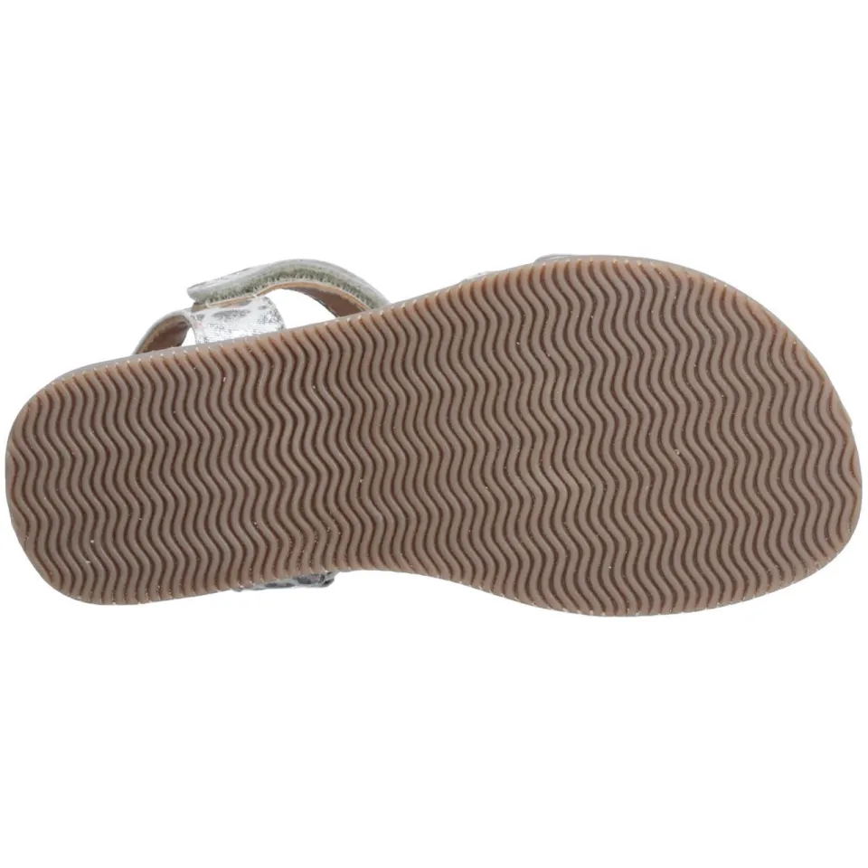 Braqeez leren sandalen zilver, foto 5