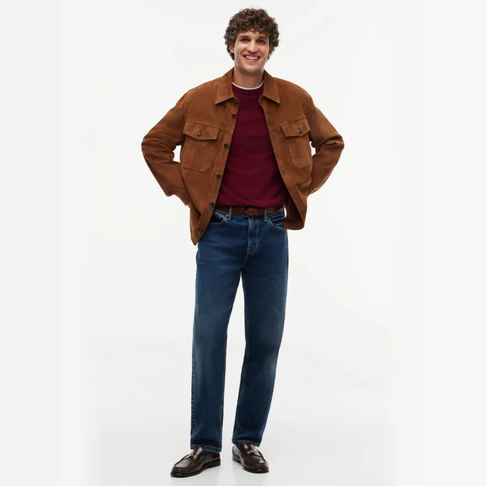 Tommy Hilfiger gebreide trui met kasjmier - burgundy