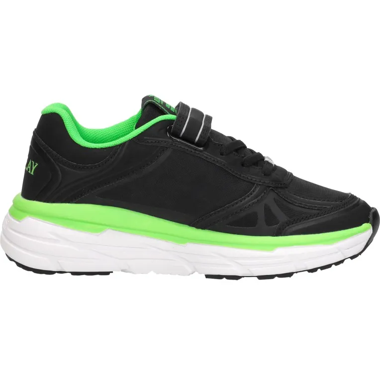 Replay Christal Jr Boy 5 lage sneakers zwart